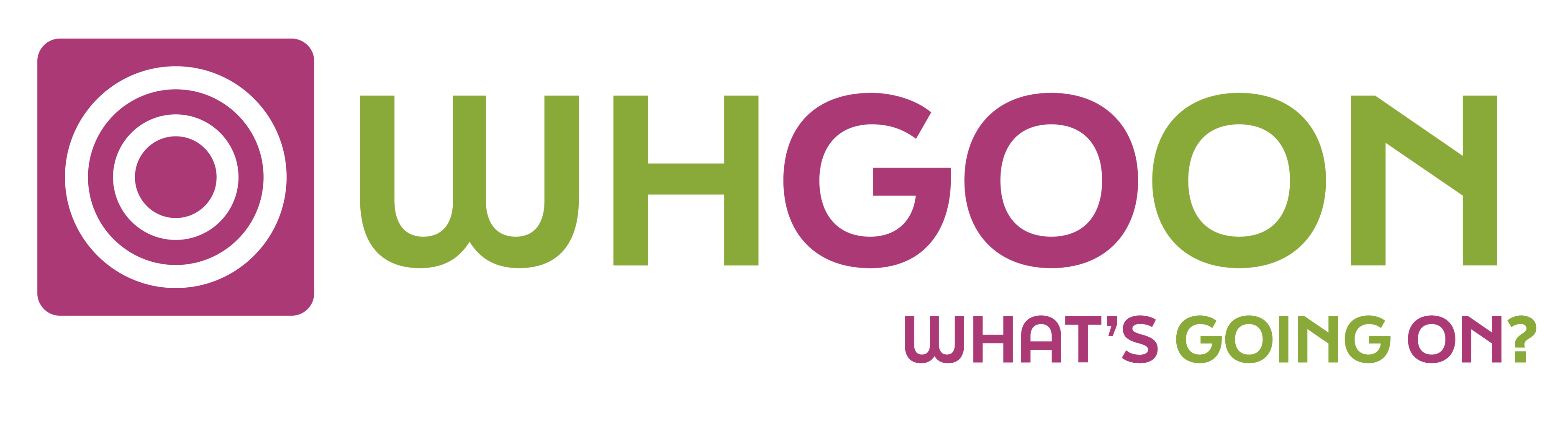 Whgoon — what's going on?